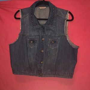 Rocker Jean Vest